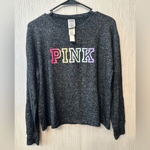 Pink Victorias Secret sleep cozy top nwt xs‎